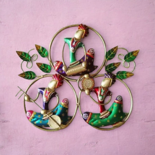 Metal Wall Hanging Wall Art Handcrafted Showpiece