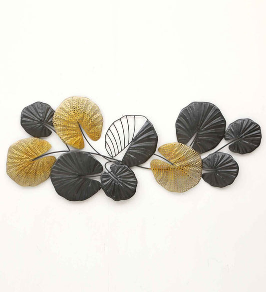 Floral Finish Multicolor Metal Wall Art