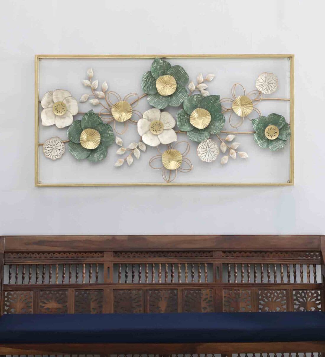 Floral Metal Wall Art