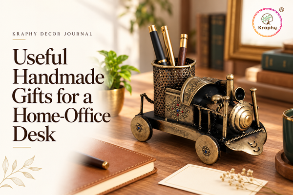 Useful Handmade Gifts for a Home-Office Desk