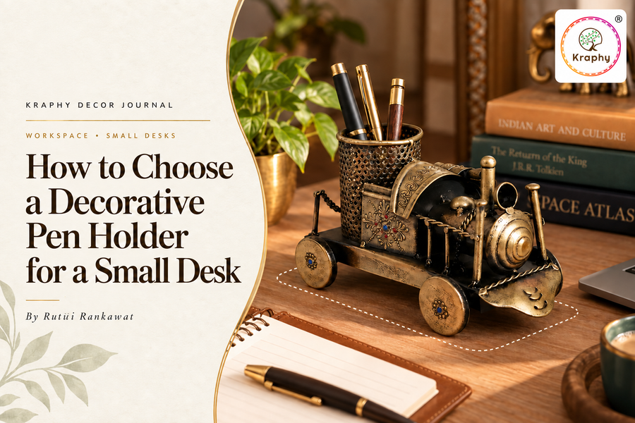 How to Choose a Decorative Pen Holder for a Small Desk