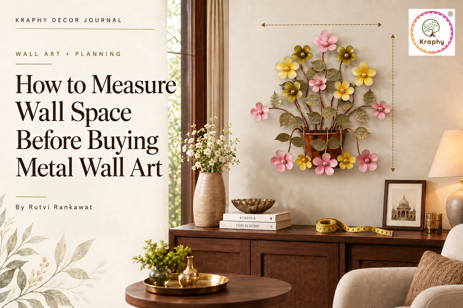 How to Measure Wall Space Before Buying Metal Wall Art