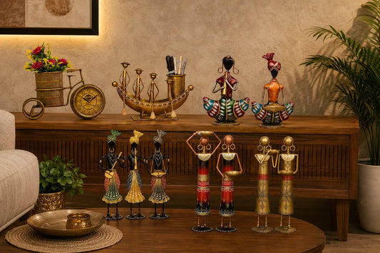 Premium handcrafted table decor ideas for living room by KRAPHY
