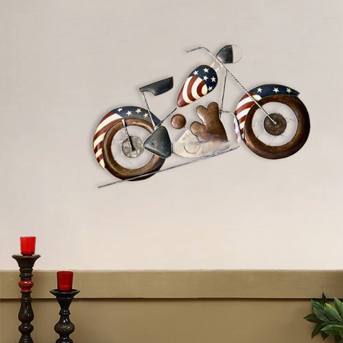 Ancient Classic Metal Bike Wall Decor