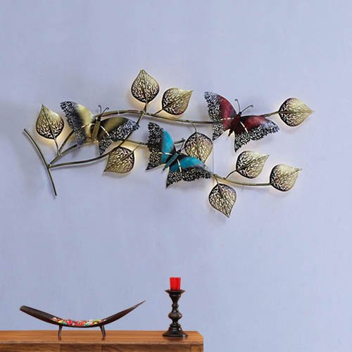 Butterfly Wall Art With Back LED Lights