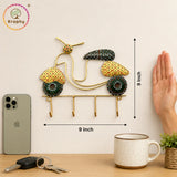 Designer Iron Scooter Wall Hook Entryway Organizer thumbnail