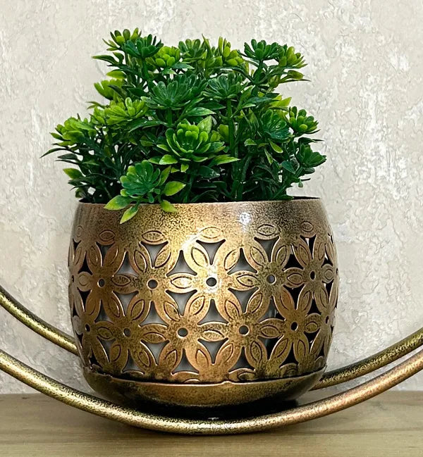 Kraphy Premium Quality Vase Moon Flower Pot Stand