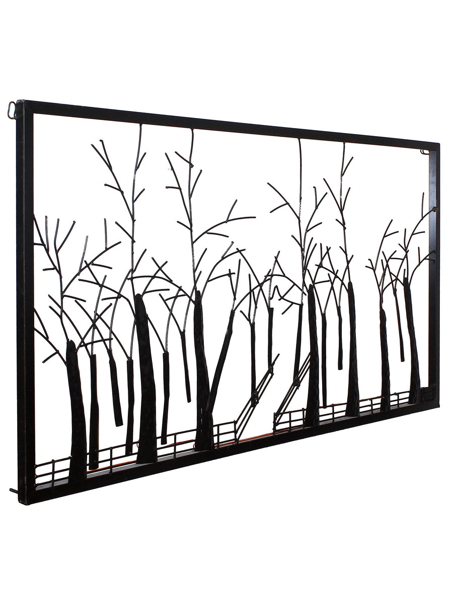 Iron Handcrafted Forest Wall Art