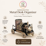 Kraphy Home Decor Wrought Iron Engine Pen Holder thumbnail