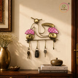 LUXURIOUS Scooter Key Holder Wall Art ( 9 INCHES )