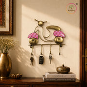LUXURIOUS Scooter Key Holder Wall Art ( 9 INCHES )