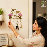LUXURIOUS Scooter Key Holder Wall Art ( 9 INCHES ) thumbnail