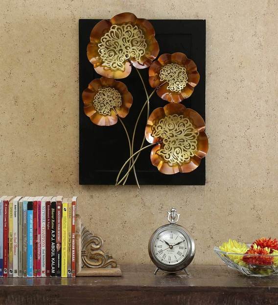 Multicolour Maple Kaira Leaf Wall Art