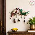 Parrot Multicolour Iron Key Holder