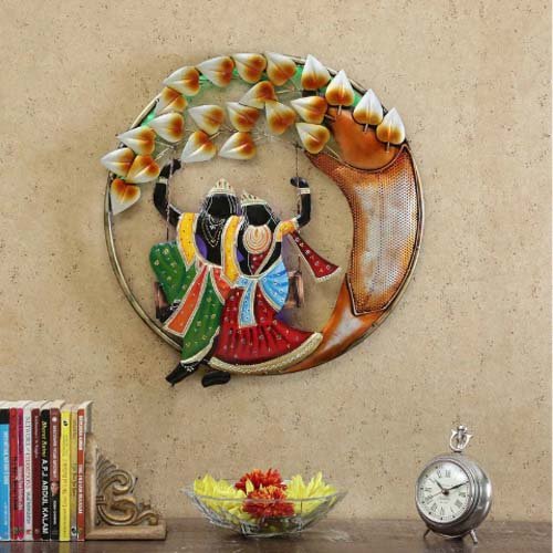 Radha Krishna Wall Art