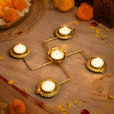 Swastik T light holder Decorative