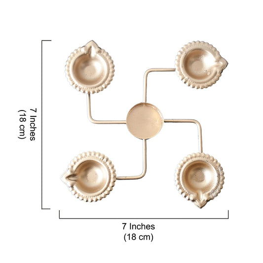 Swastik T light holder Decorative