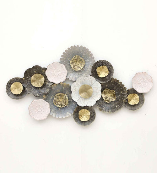 Curtain of Sea Shells Metal Wall Art Panel media 3