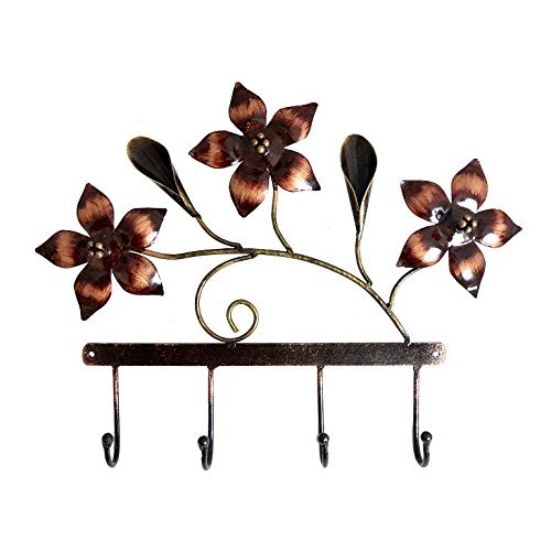 Handmade Decorative Gift Item Flower Style Wall Hook Hanger