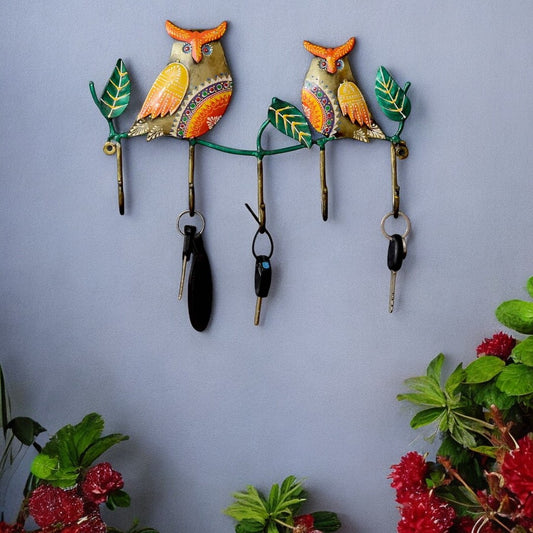 Owl Metal Novelty Key Holder