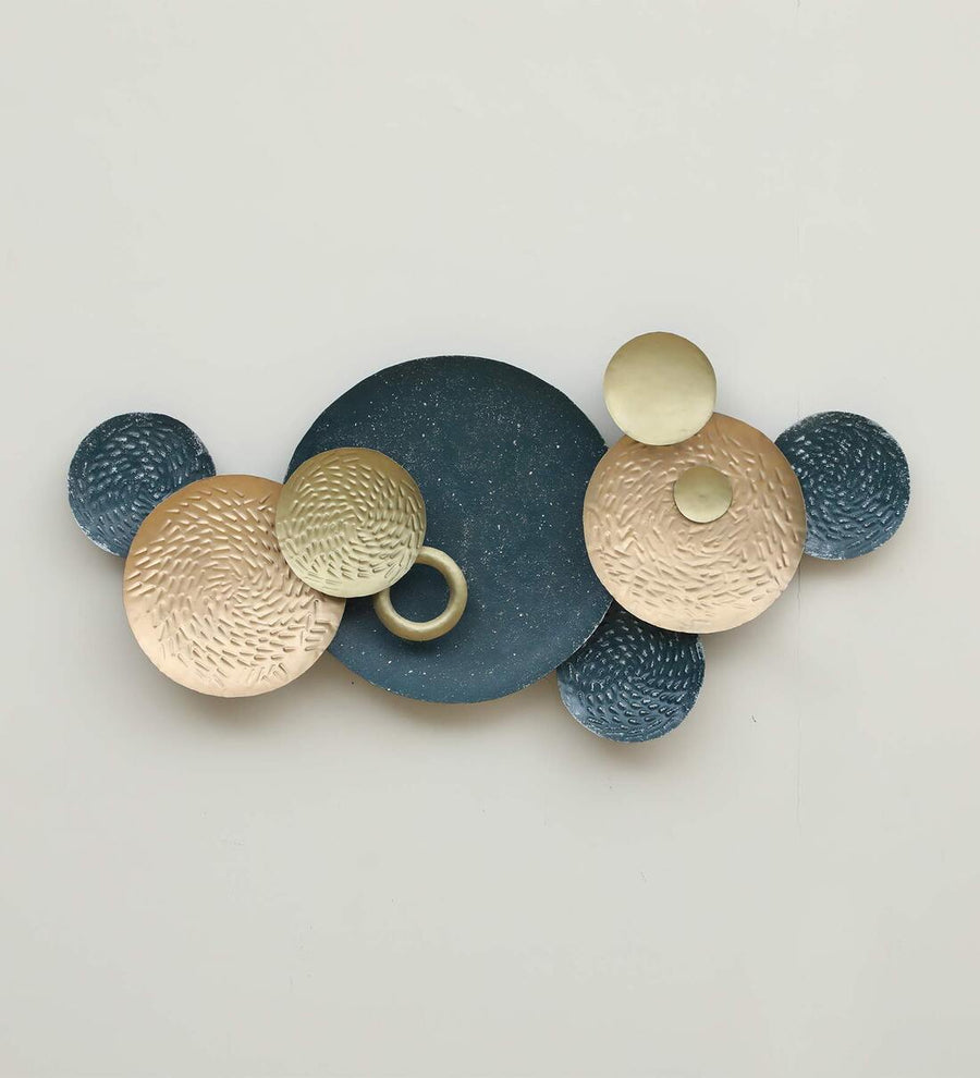 The Green Asteroid Metallic Wall Art Panel