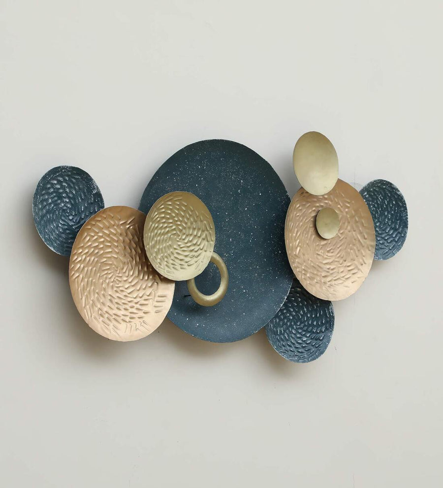 The Green Asteroid Metallic Wall Art Panel