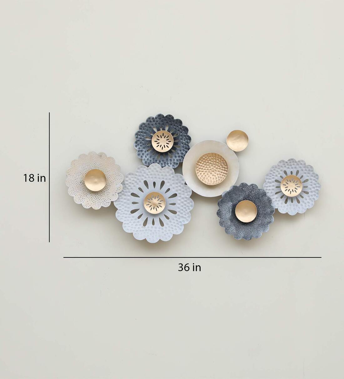 Golden Chestnut Metallic Wall Art Panels image