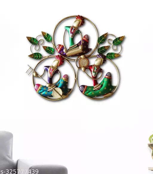 Metal Wall Hanging Wall Art Handcrafted Showpiece