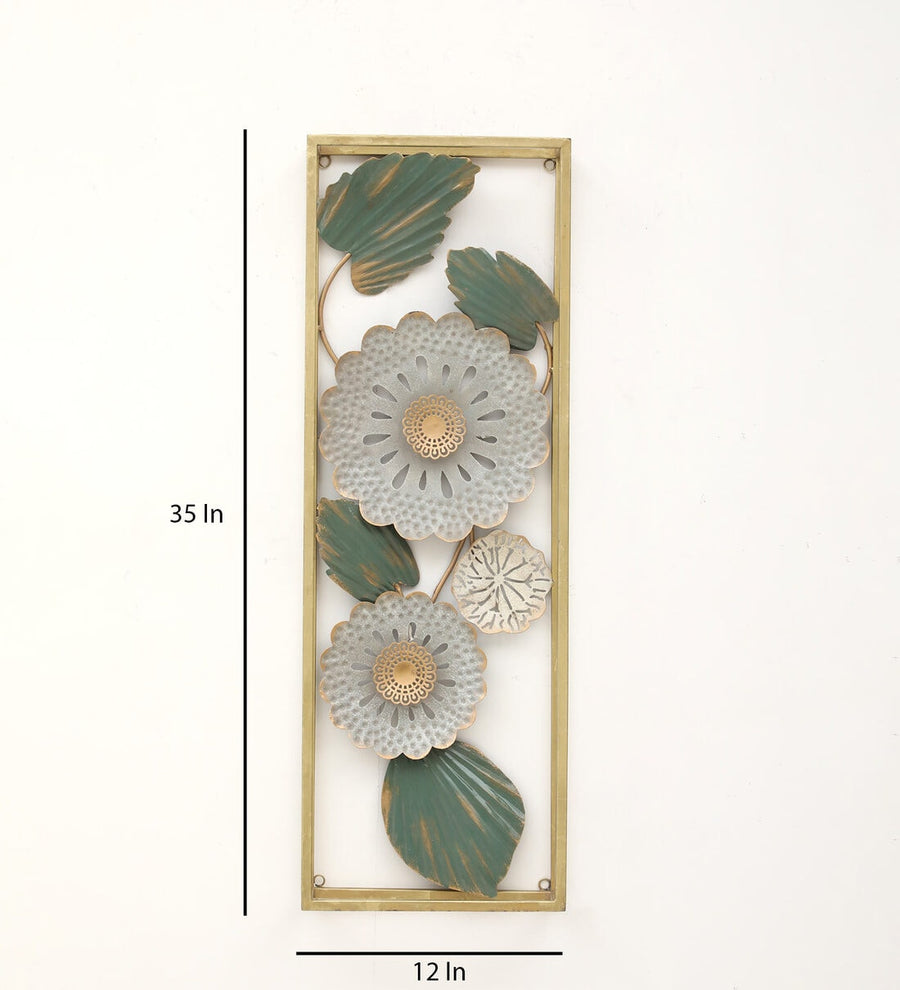 Lilly Mini Multicolor Metal Wall Art