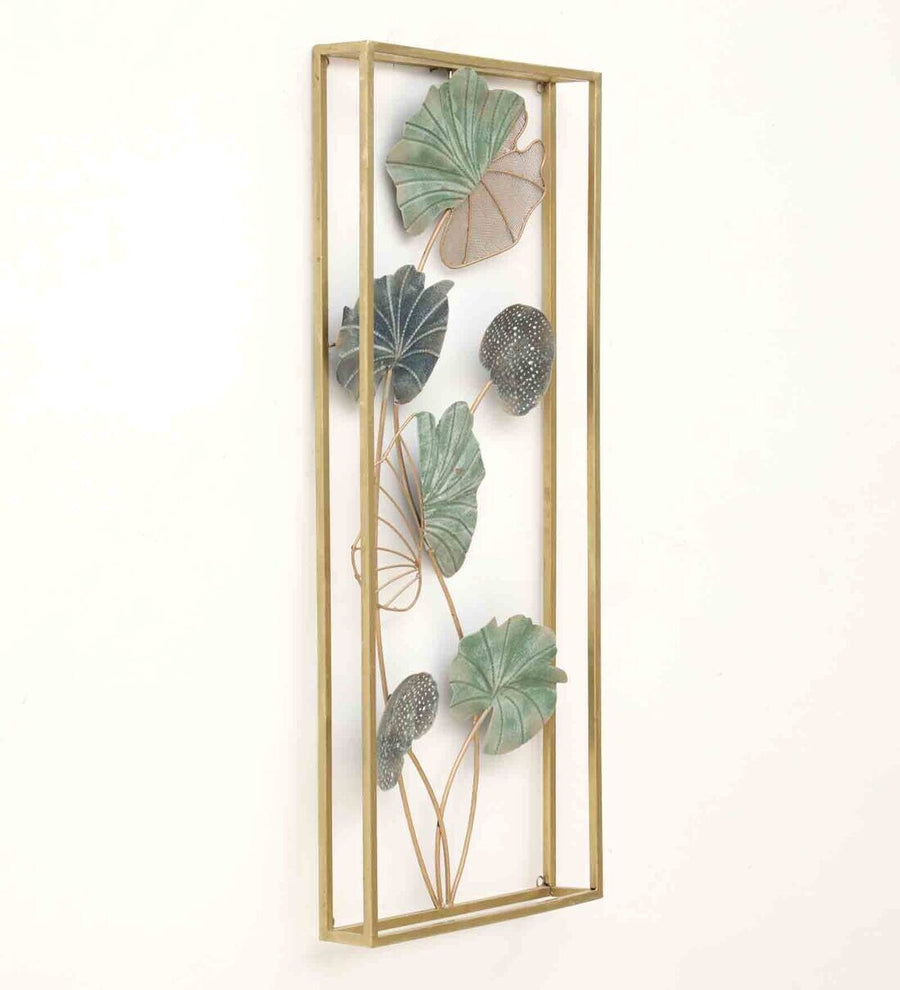 Lilly Pair Multicolor Metal Wall Art