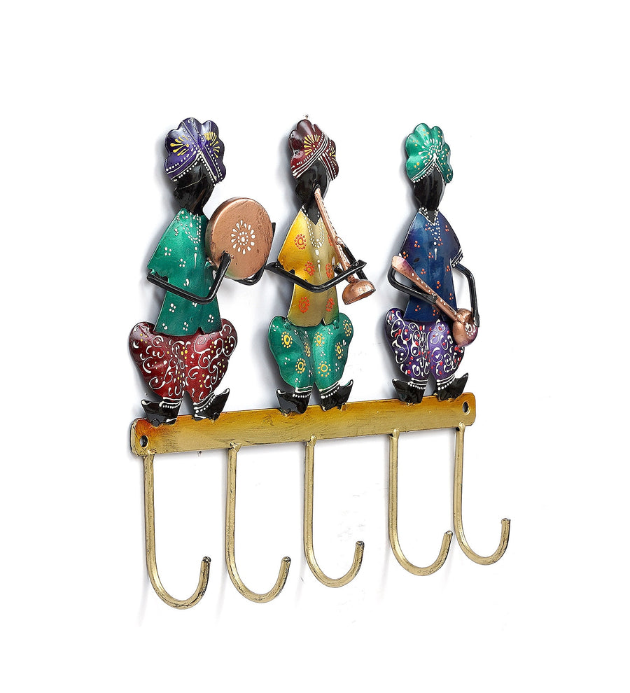 Musician Multicolour Iron Key Holder