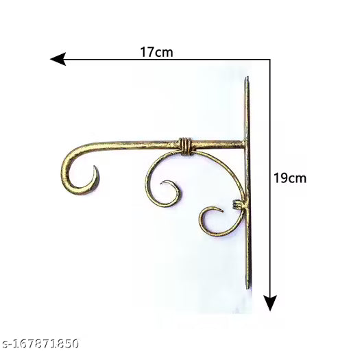 Iron Wall Decor Bracket for Wall Shelves Set Of Two