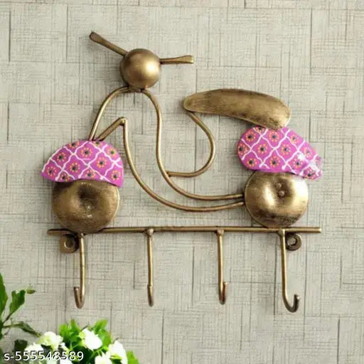 LUXURIOUS Scooter Key Holder Wall Art ( 9 INCHES ) image