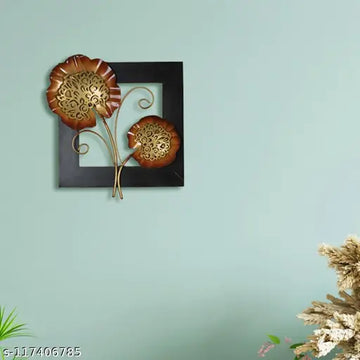 Kraphy Wall Hand Painted Frame For Living Room Home Decorative Gift Item 12 Inch x 12 Inch