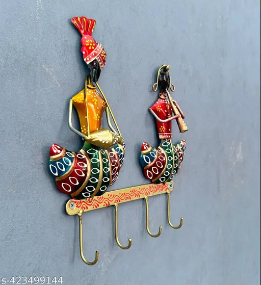Iron Decorative Musician Key Holder wall Hangings
