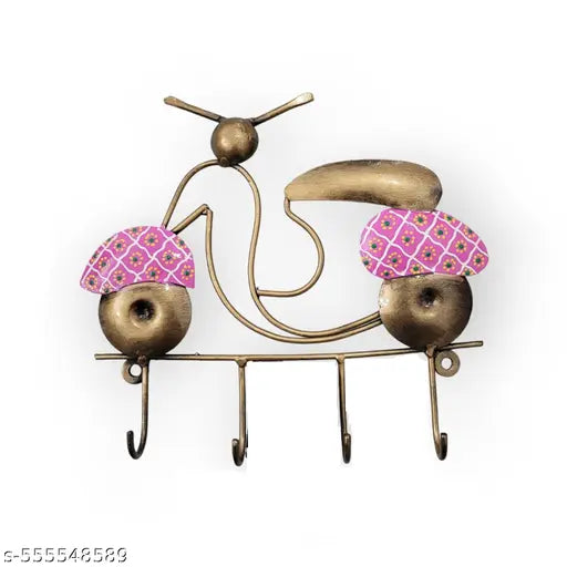 LUXURIOUS Scooter Key Holder Wall Art ( 9 INCHES ) image