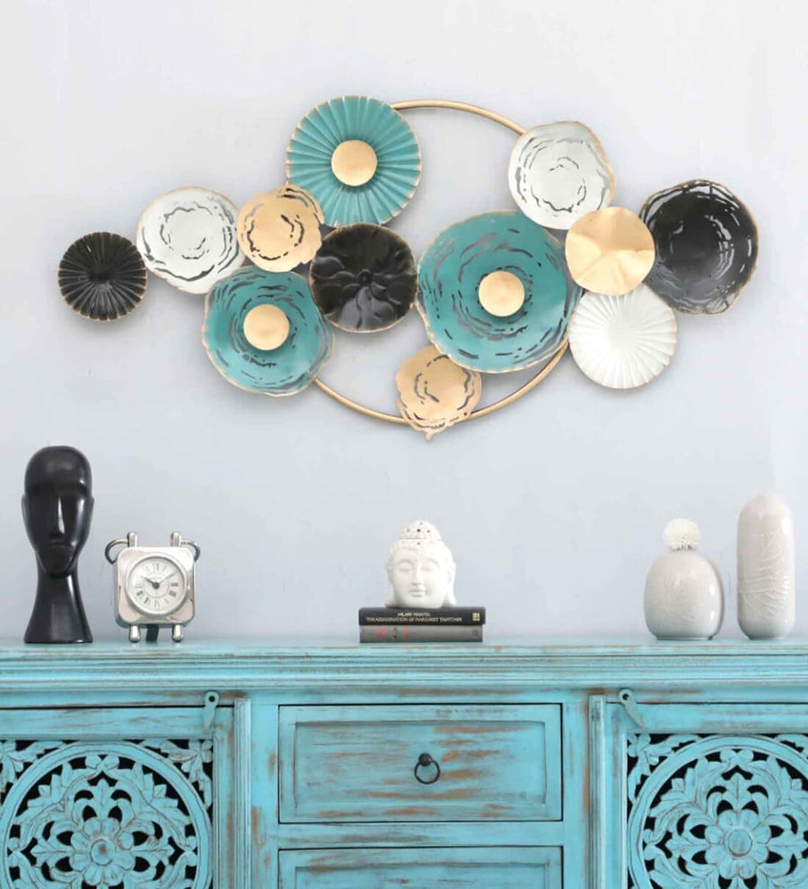 Wealth Of Life Metal Wall Art Panel