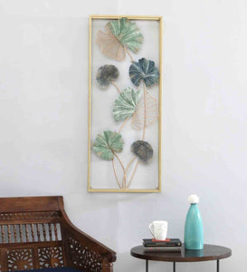 Lilly Pair Multicolor Metal Wall Art