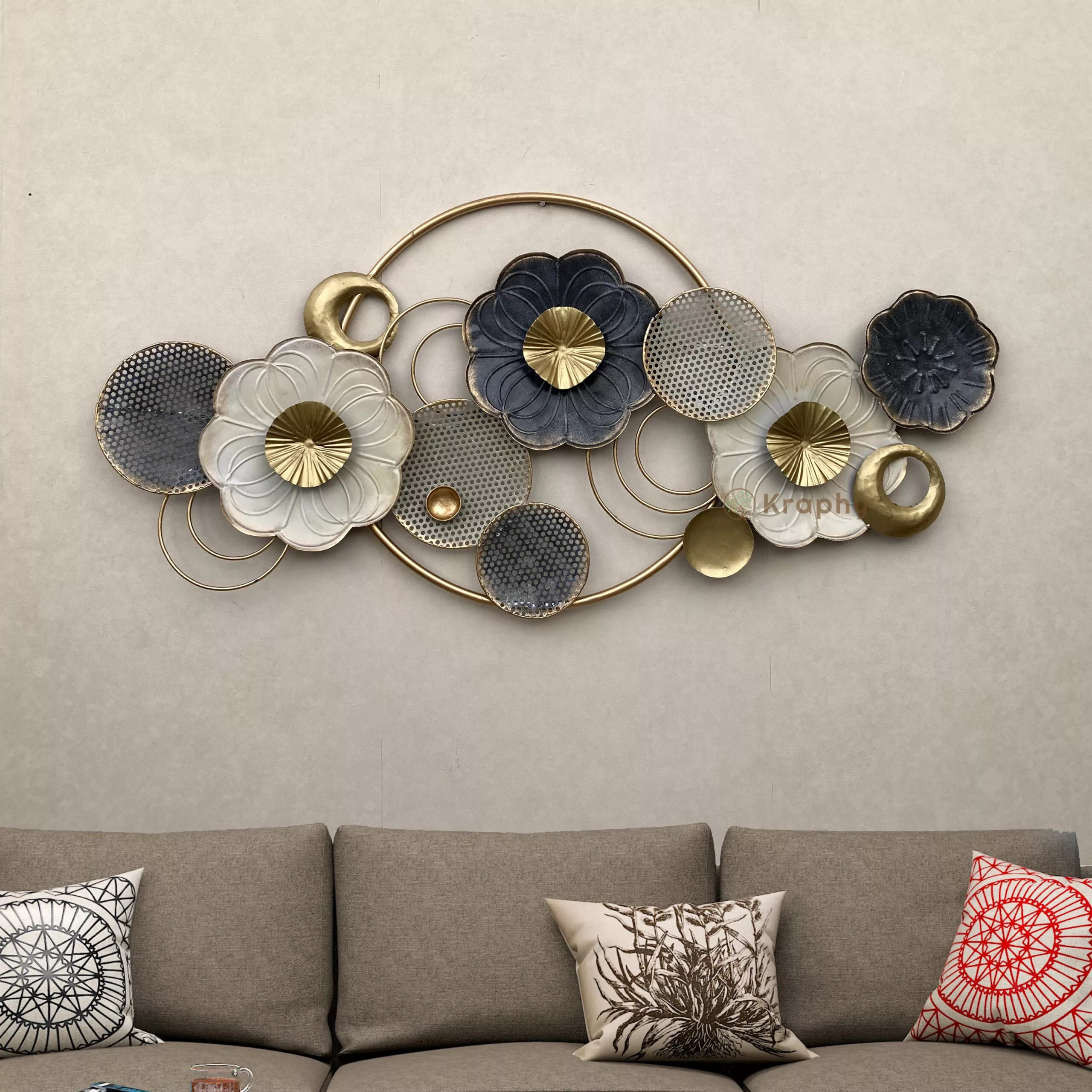 Buy The Dreamy Motion Metal Wall Art Online in India